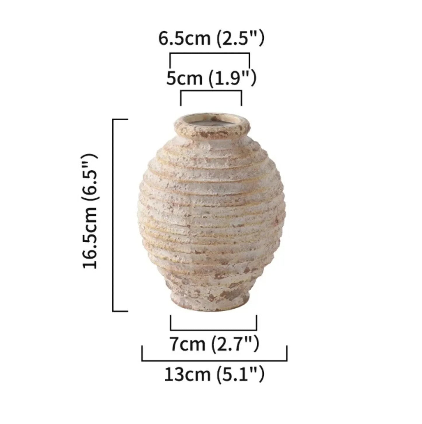 Grace Rustic Vase