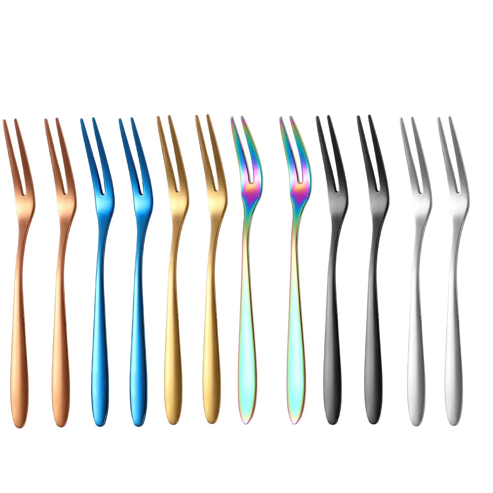 ServeCraft Minis Stainless Steel Canapé & Fruit Forks