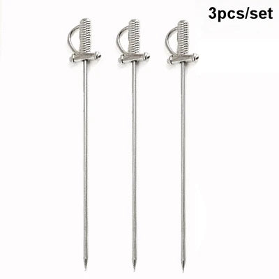 TwillBar Essentials | Stainless Steel Fruit & Olive Picks for Cocktails