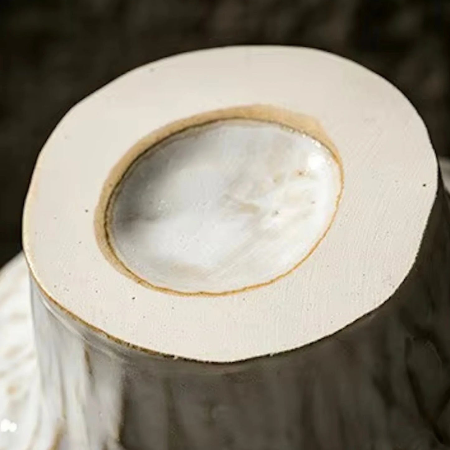 Ceramic vase details