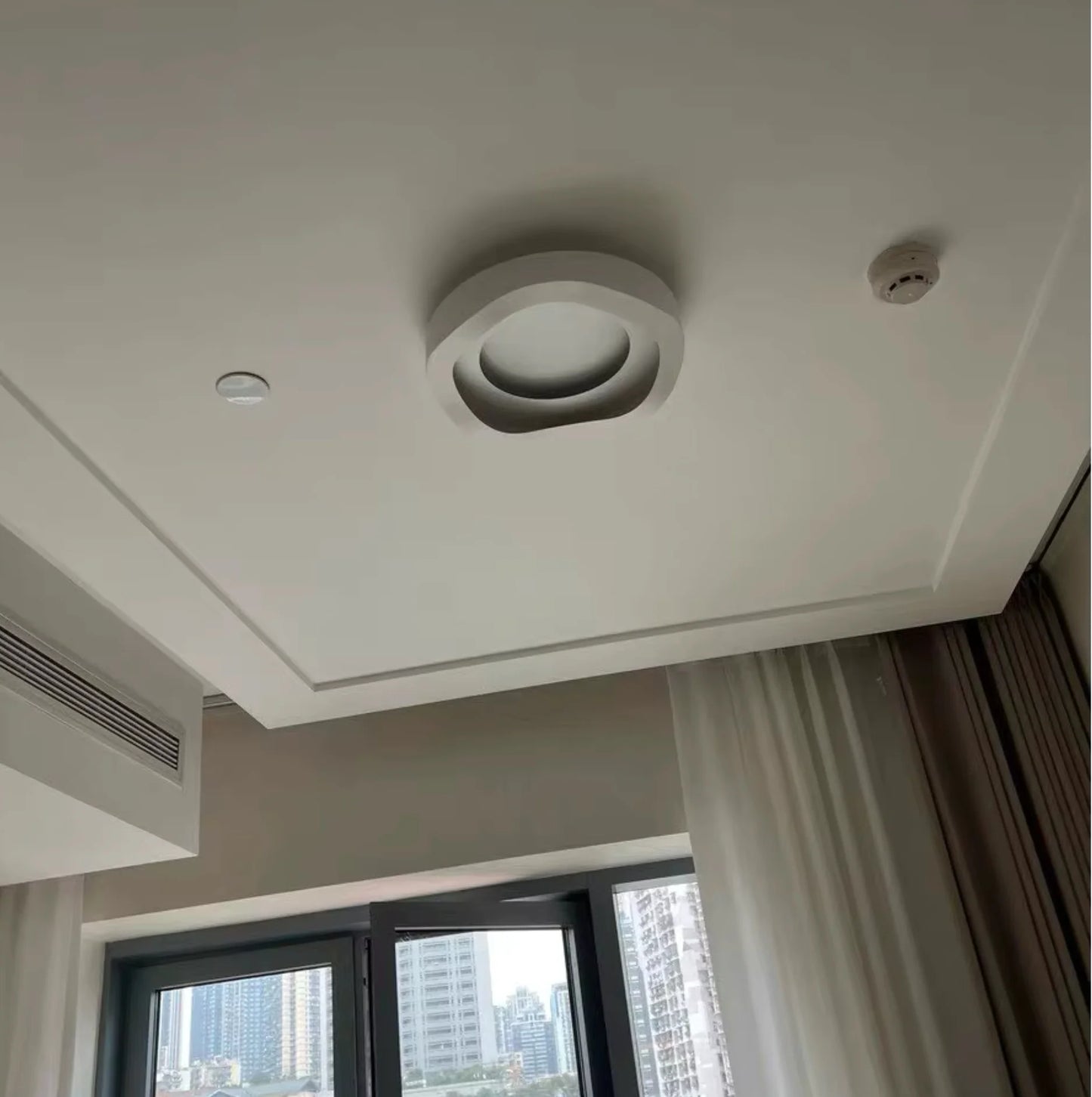 ceiling light organic with lights off