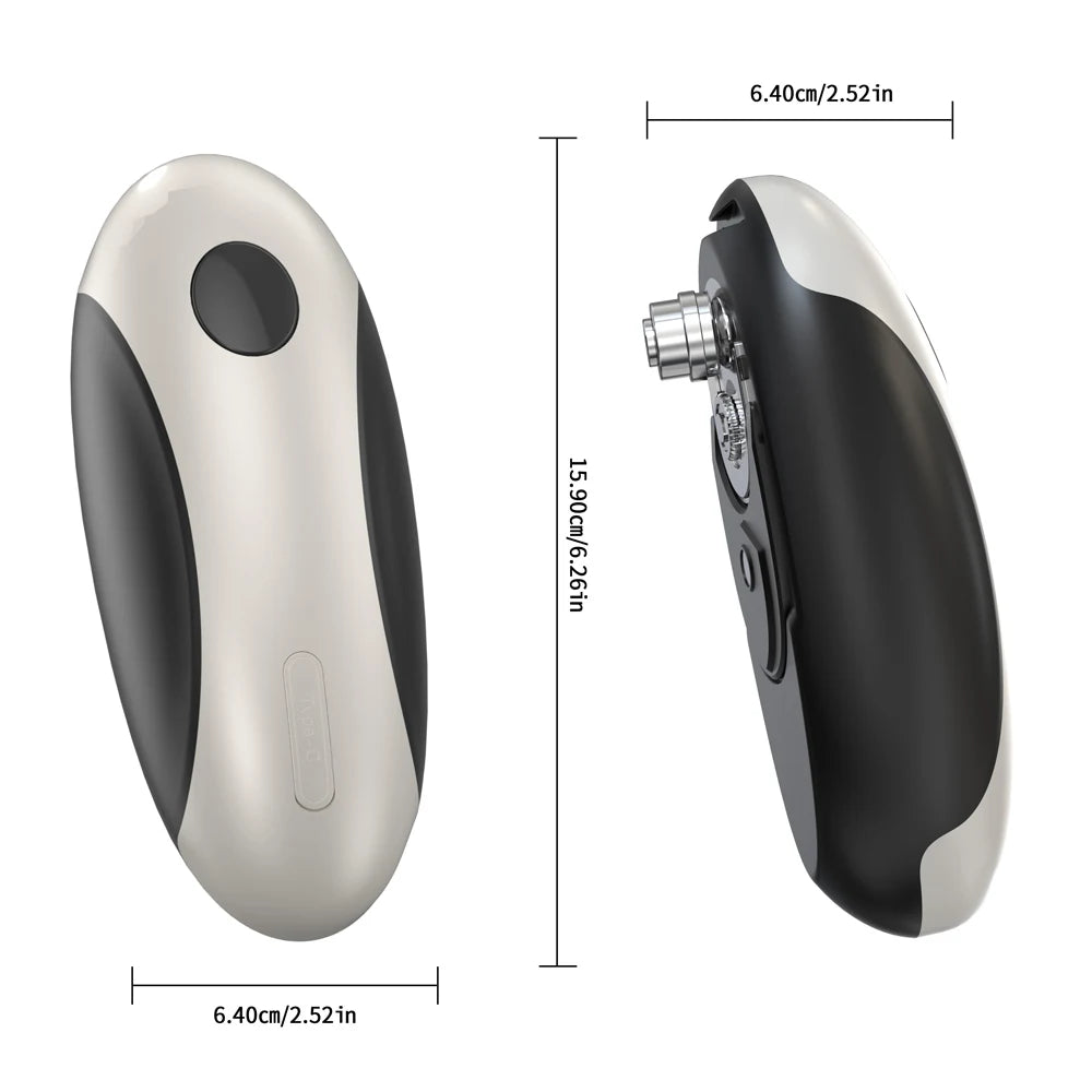 Effortless Edge Automatic Can Opener with USB Charging