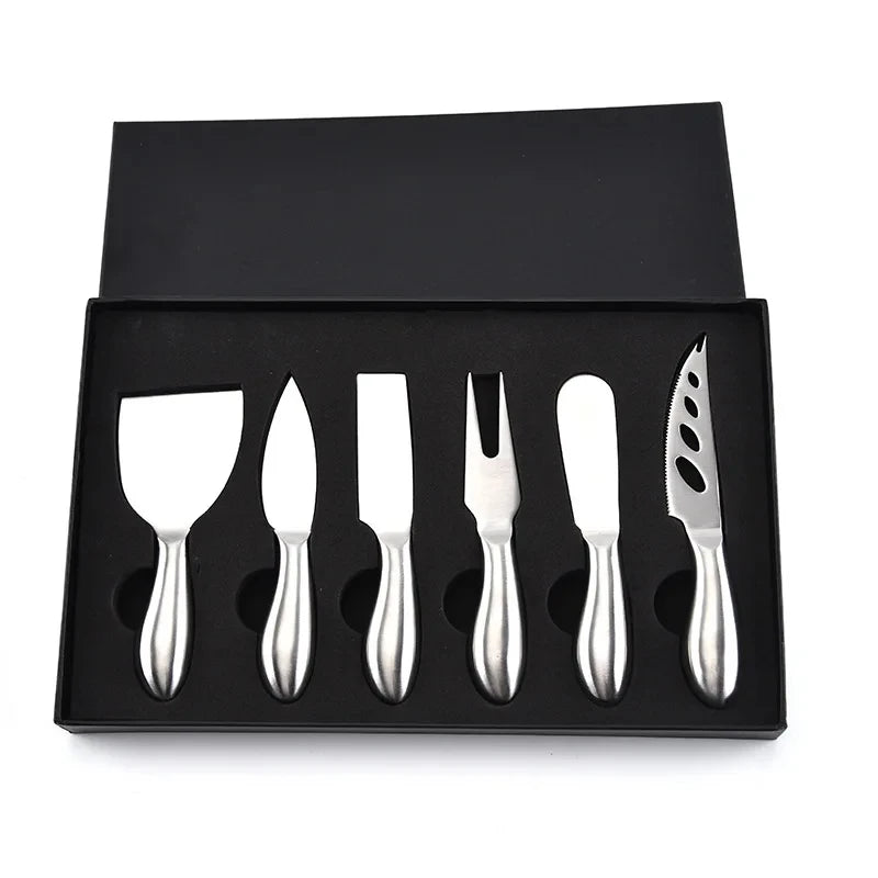 Fromage Set – Stainless Steel Cheese Knives for Boards & Serving