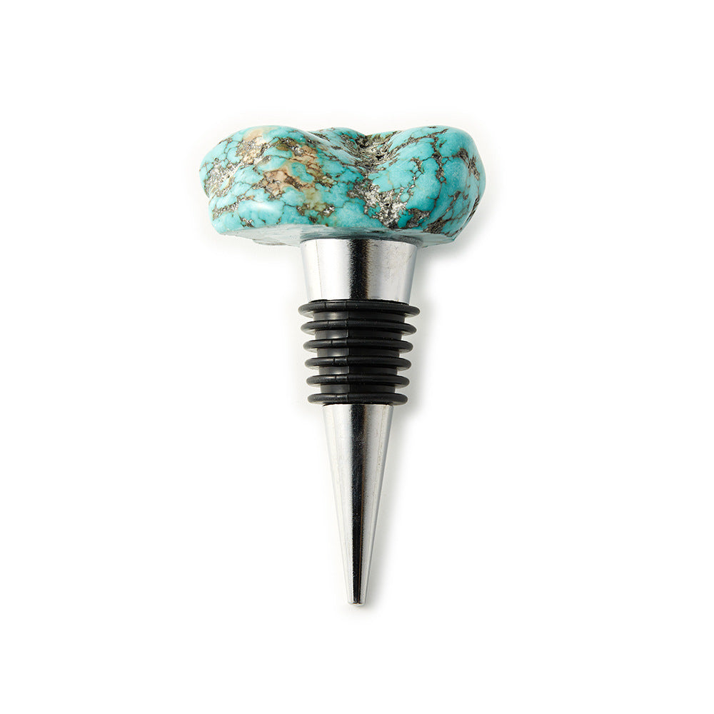 The Gem Stopper Irregular Quartz Crystal Wine Cork for Bars & Gifts