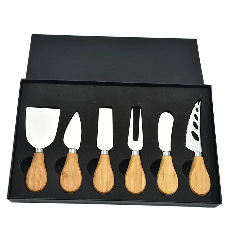 Fromage Set – Stainless Steel Cheese Knives for Boards & Serving