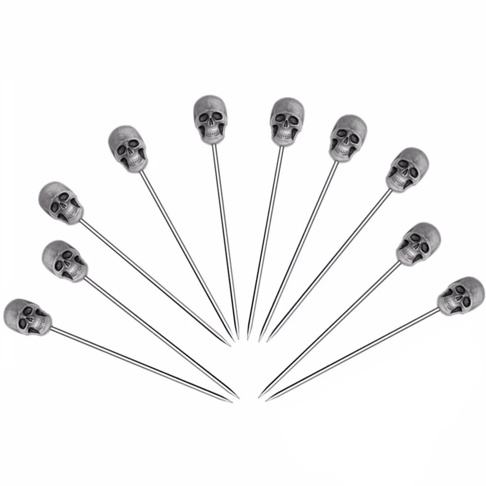 TwillBar Essentials | Stainless Steel Fruit & Olive Picks for Cocktails