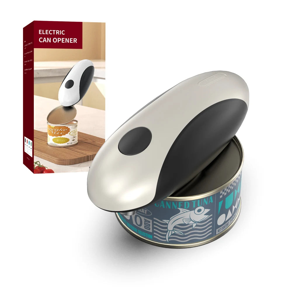 Effortless Edge Automatic Can Opener with USB Charging