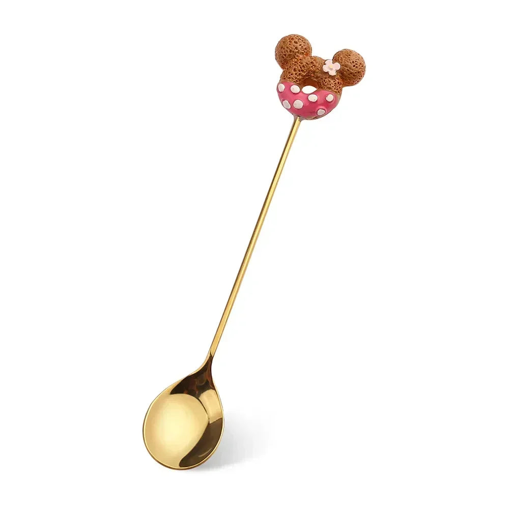 Artisan Sweet Treat Spoons Rainbow Dessert Fork & Spoon Gift Set