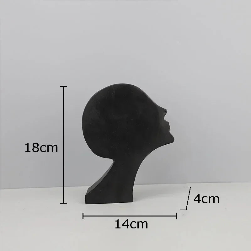 Escultura de acróbata de hierro fundido Grace in Motion para interiores modernos
