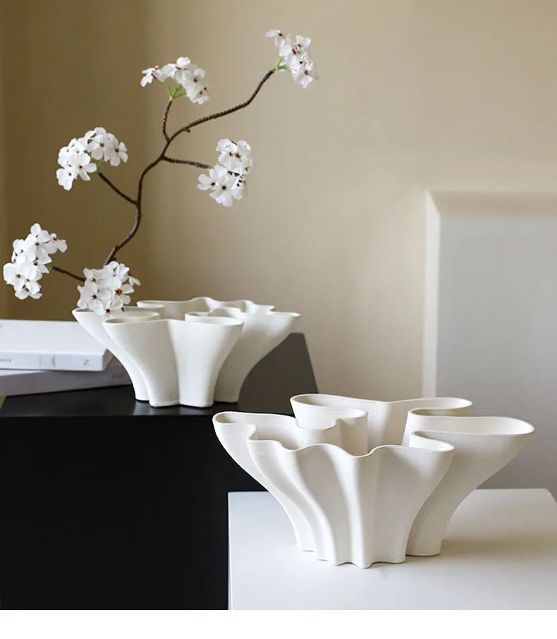 Organic Shaped Ceramic Vase