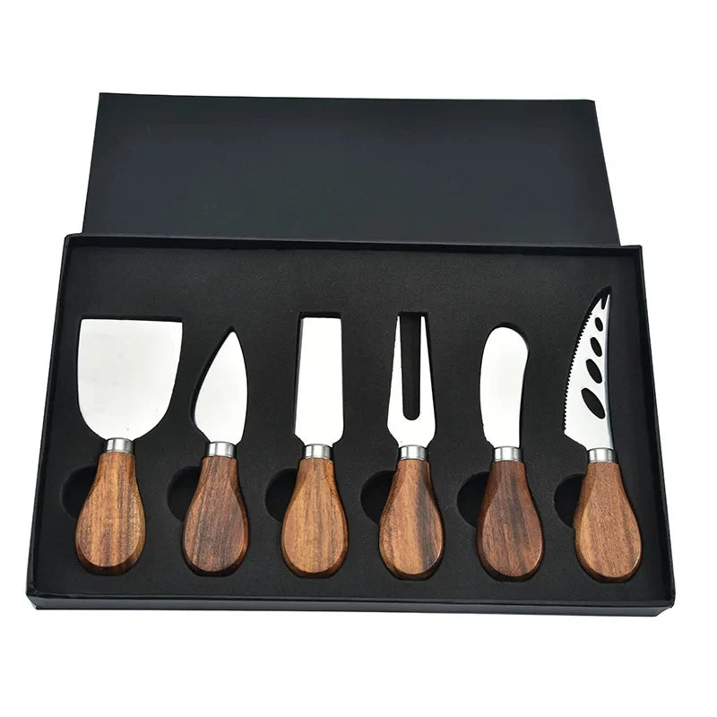 Fromage Set – Stainless Steel Cheese Knives for Boards & Serving