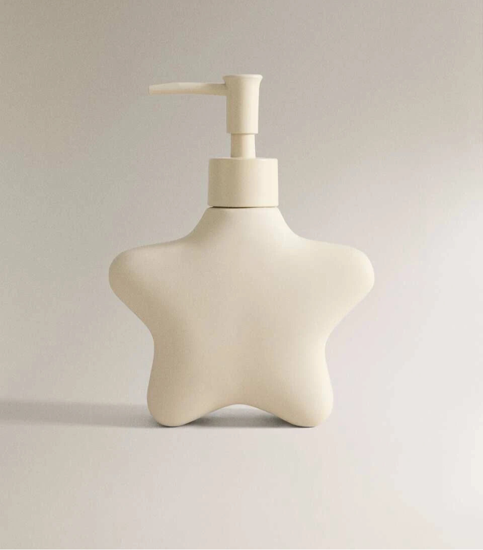 TwinkleTidy Ceramic Star Bathroom Set for Children