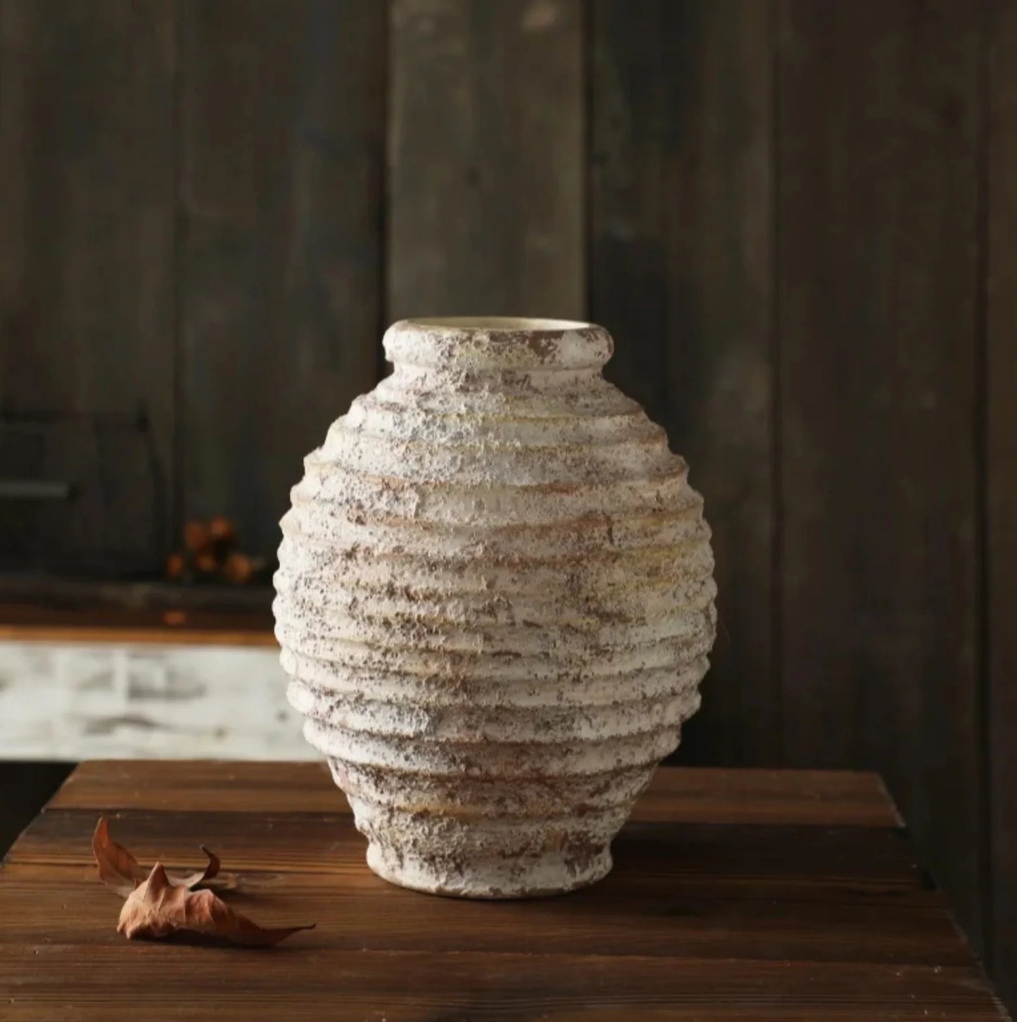Stylish ceramic vase