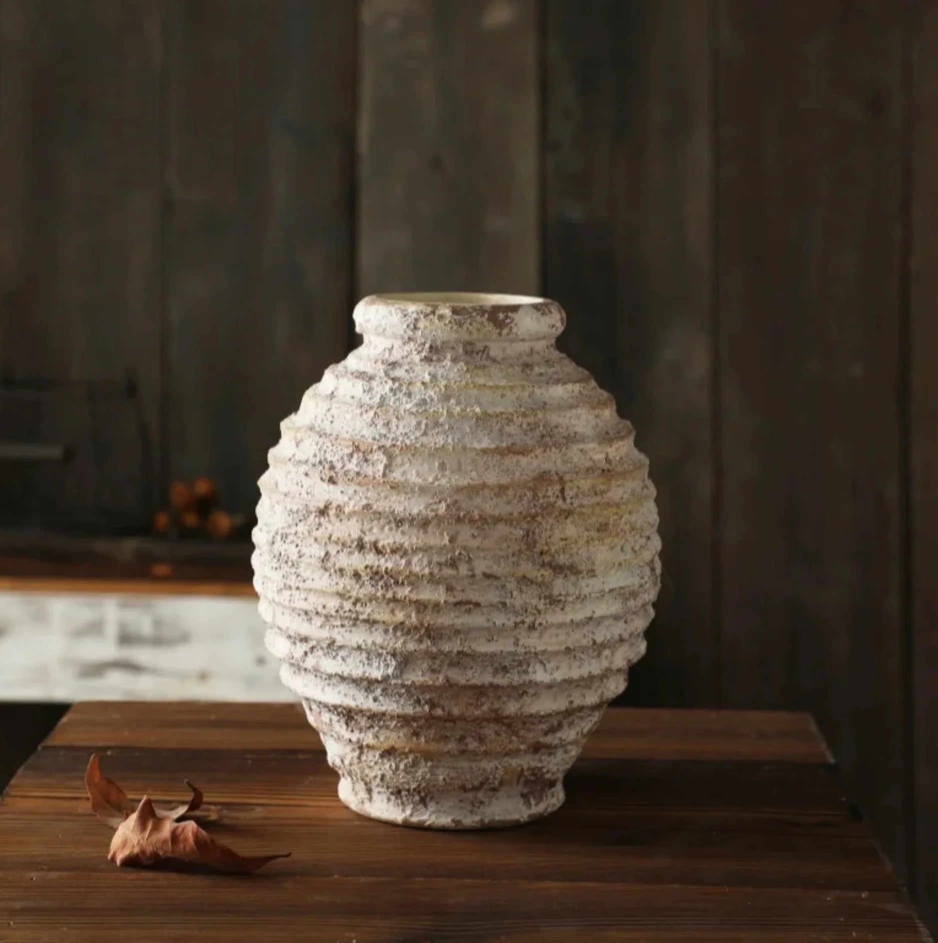 Stylish ceramic vase