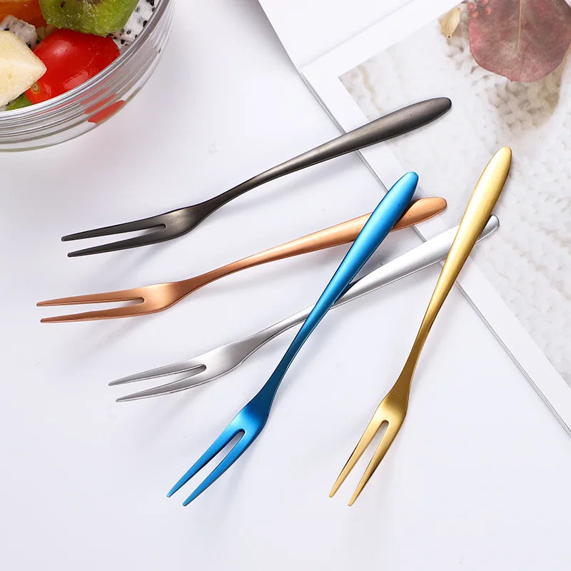 ServeCraft Minis Stainless Steel Canapé & Fruit Forks