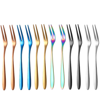 ServeCraft Minis Stainless Steel Canapé & Fruit Forks