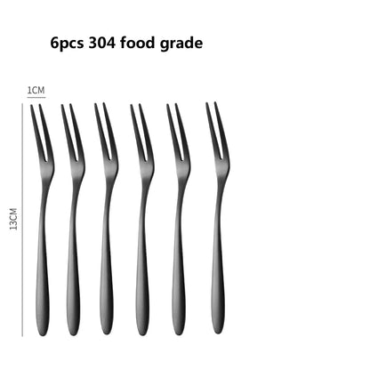 ServeCraft Minis Stainless Steel Canapé & Fruit Forks