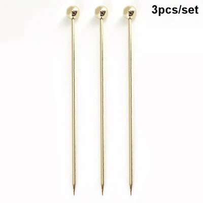 TwillBar Essentials | Stainless Steel Fruit & Olive Picks for Cocktails
