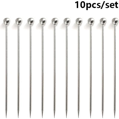 TwillBar Essentials | Stainless Steel Fruit & Olive Picks for Cocktails