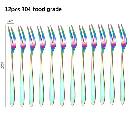 ServeCraft Minis Stainless Steel Canapé & Fruit Forks