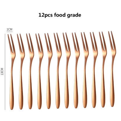 ServeCraft Minis Stainless Steel Canapé & Fruit Forks