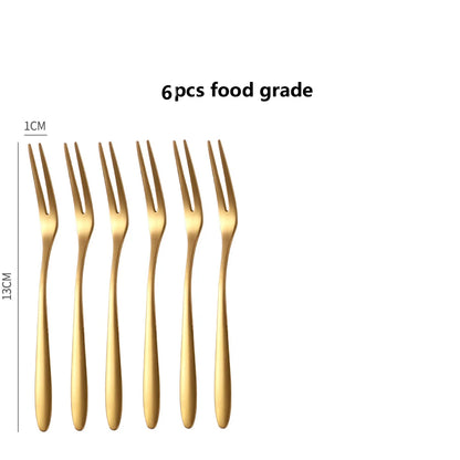 ServeCraft Minis Stainless Steel Canapé & Fruit Forks