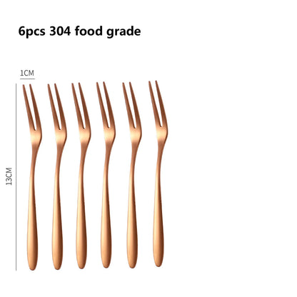ServeCraft Minis Stainless Steel Canapé & Fruit Forks