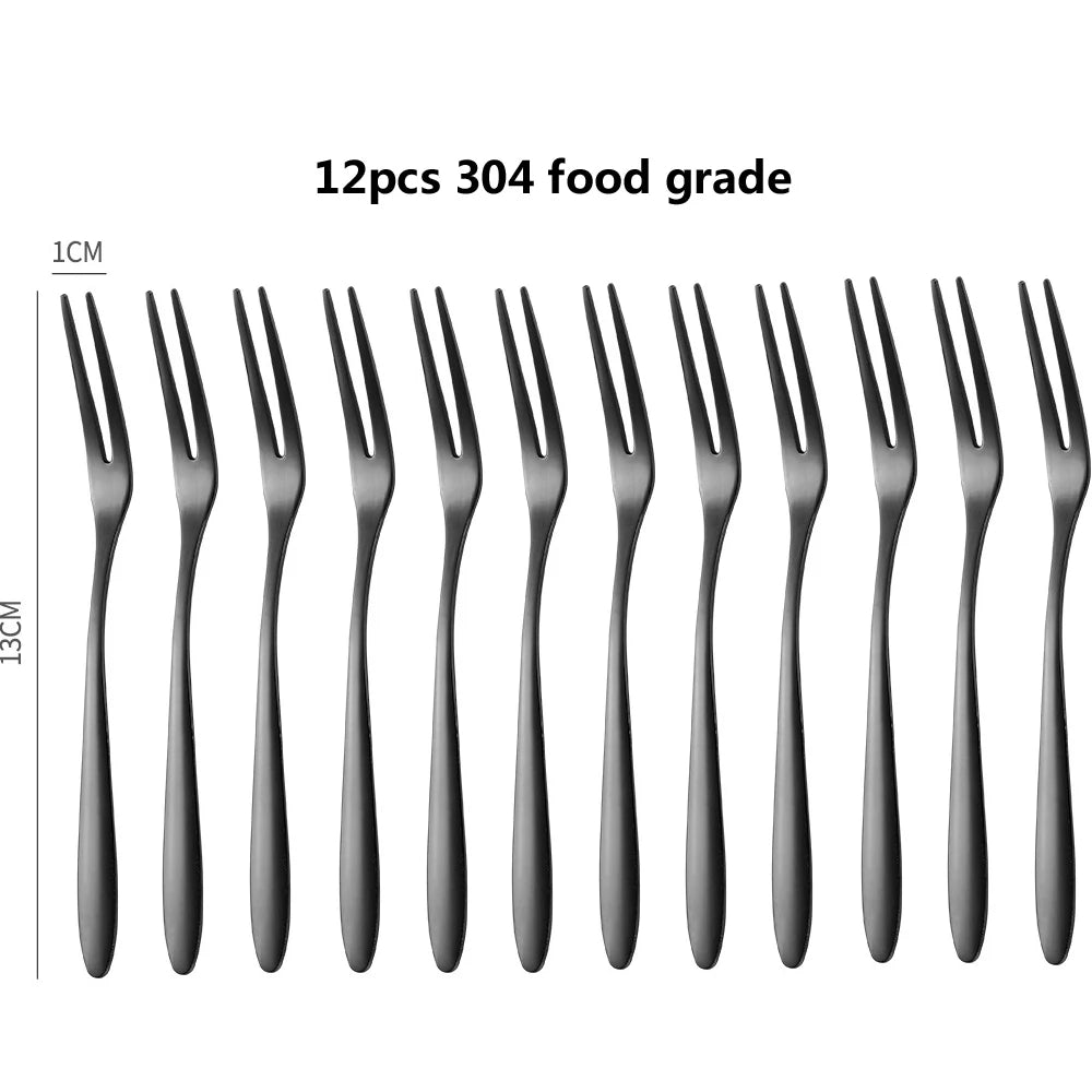 ServeCraft Minis Stainless Steel Canapé & Fruit Forks