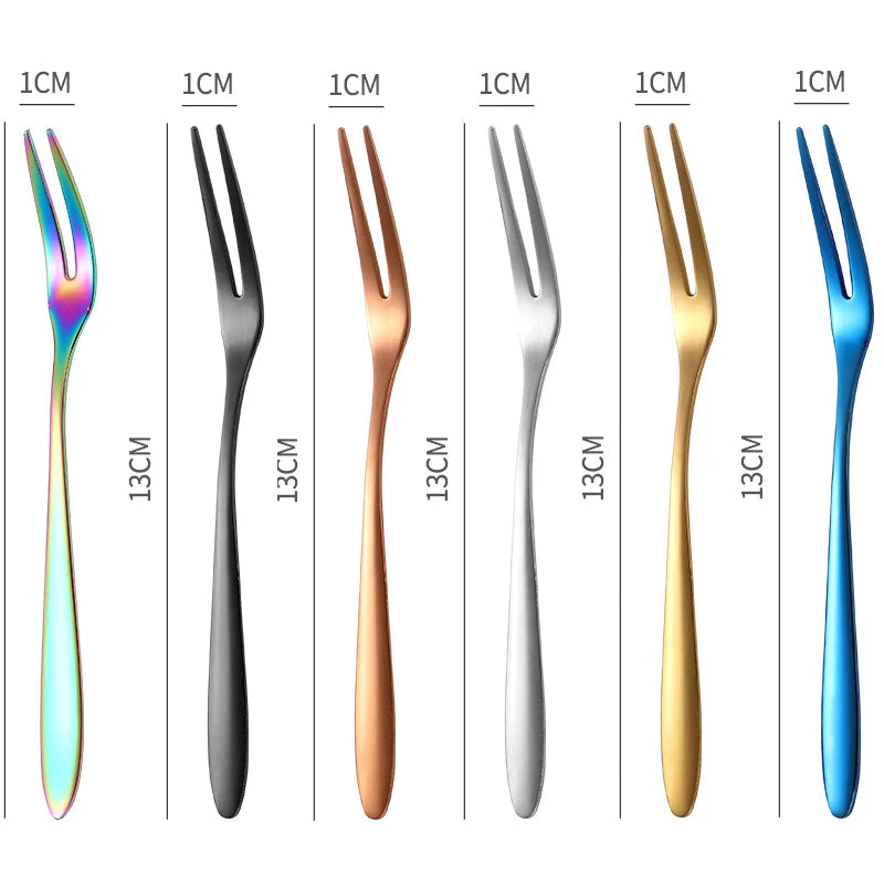 ServeCraft Minis Stainless Steel Canapé & Fruit Forks