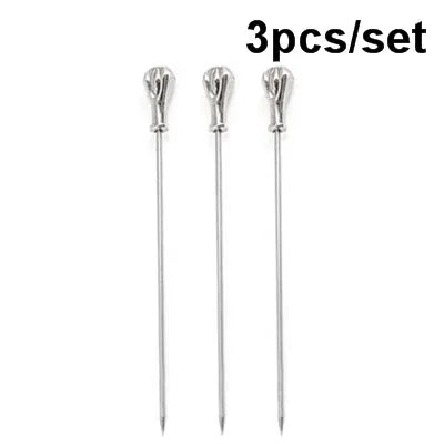 TwillBar Essentials | Stainless Steel Fruit & Olive Picks for Cocktails