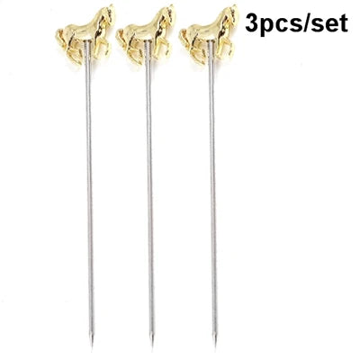TwillBar Essentials | Stainless Steel Fruit & Olive Picks for Cocktails
