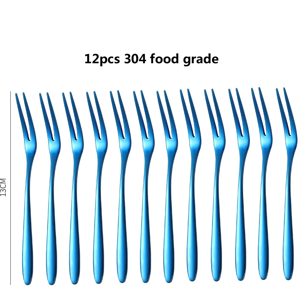 ServeCraft Minis Stainless Steel Canapé & Fruit Forks