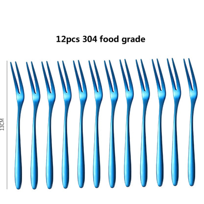ServeCraft Minis Stainless Steel Canapé & Fruit Forks