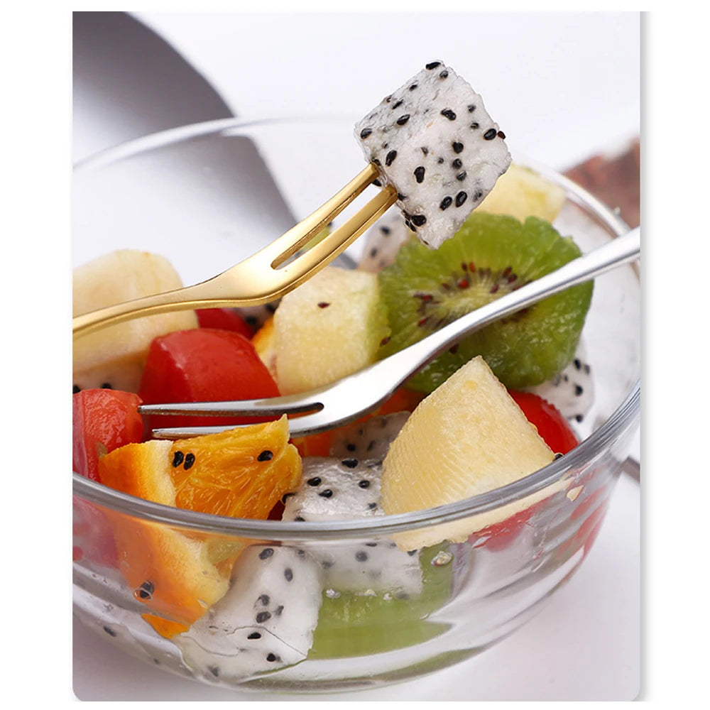 ServeCraft Minis Stainless Steel Canapé & Fruit Forks