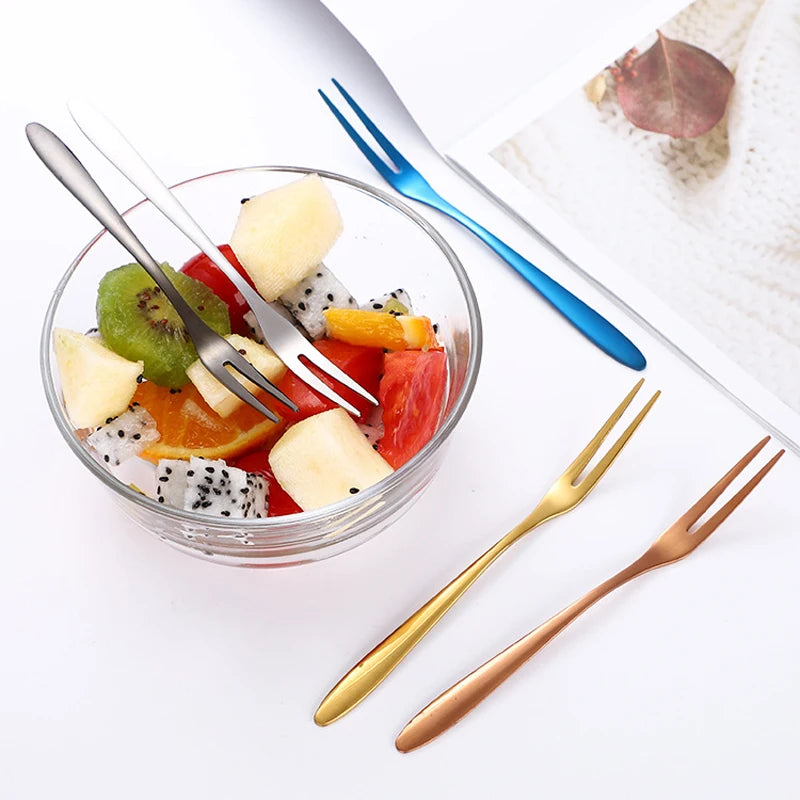 ServeCraft Minis Stainless Steel Canapé & Fruit Forks