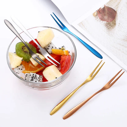 ServeCraft Minis Stainless Steel Canapé & Fruit Forks