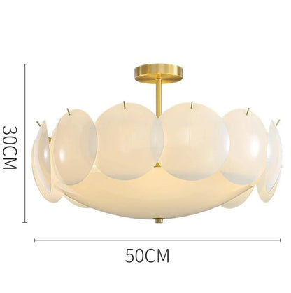 Semi flush pendant