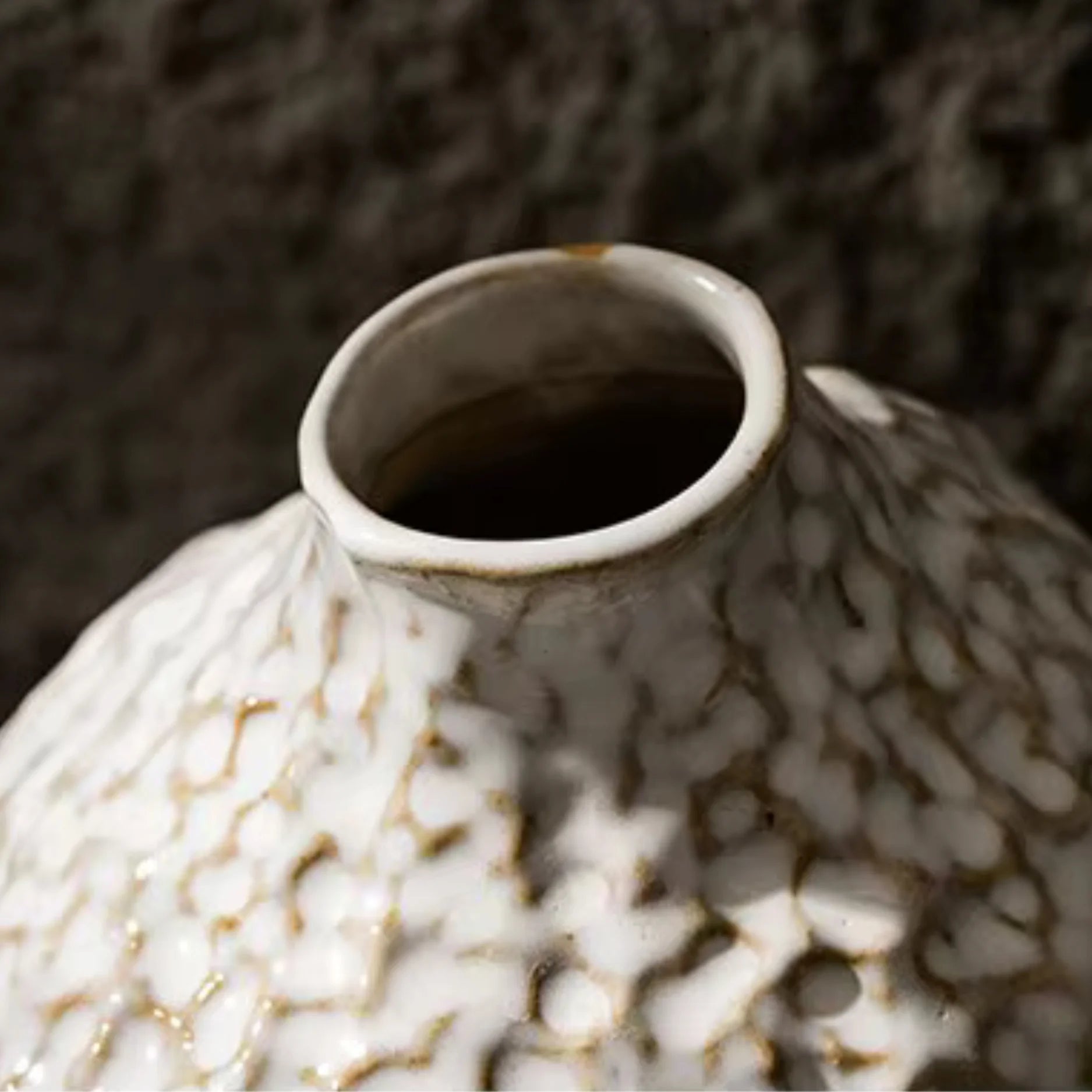 Textured vase