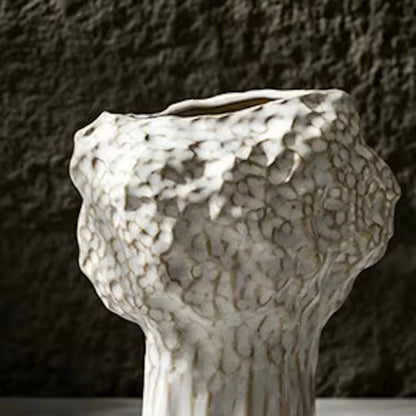 Organic ceramic vase