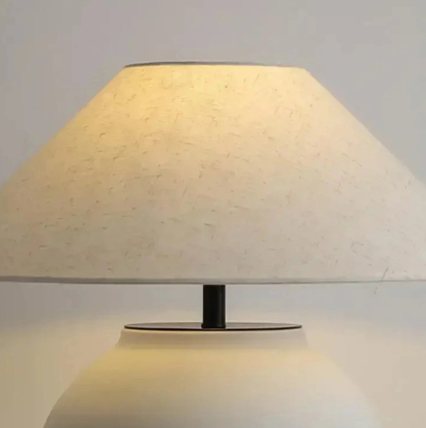 Natalia White Table Lamp