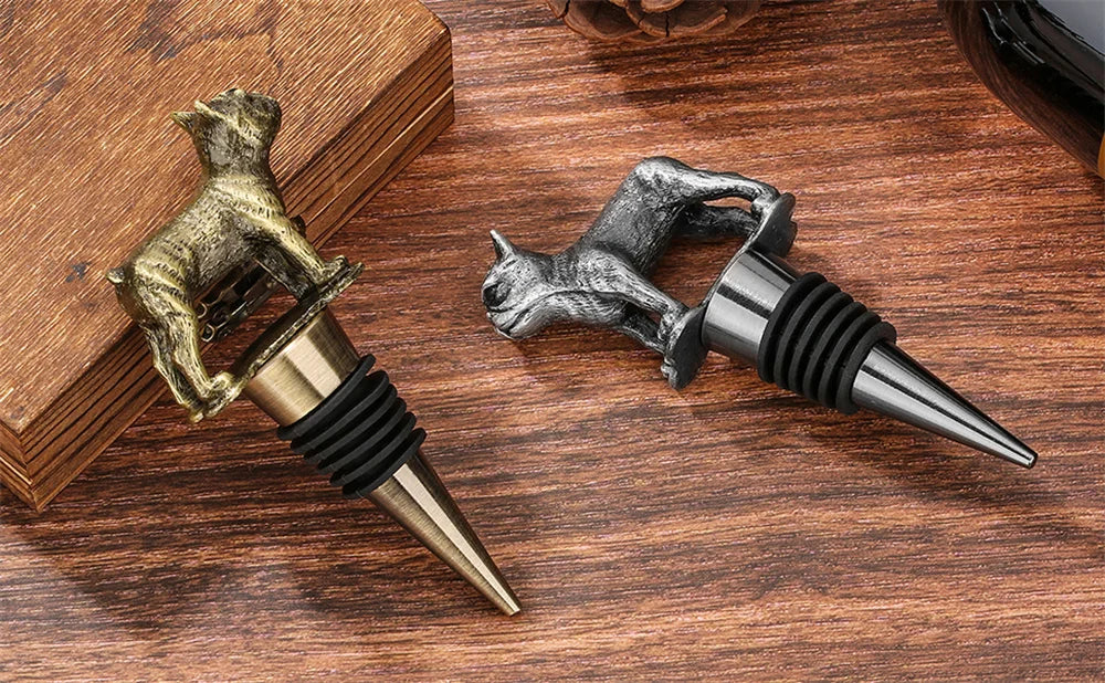 Paws & Pour  Luxury Pet Bottle Stoppers for Wine Lovers