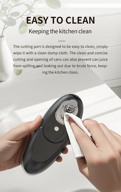 Effortless Edge  Automatic Can Opener with USB Charging