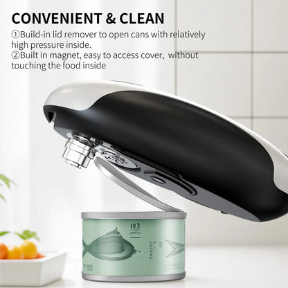 Effortless Edge  Automatic Can Opener with USB Charging