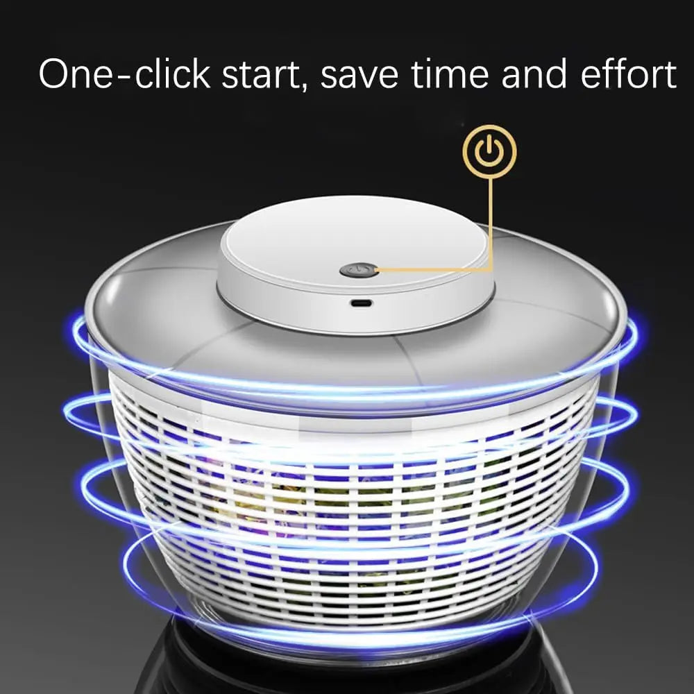 SpinPro Electric Salad & Vegetable Dryer for Fast Kitchen Prep