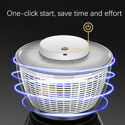 SpinPro Electric Salad & Vegetable Dryer for Fast Kitchen Prep