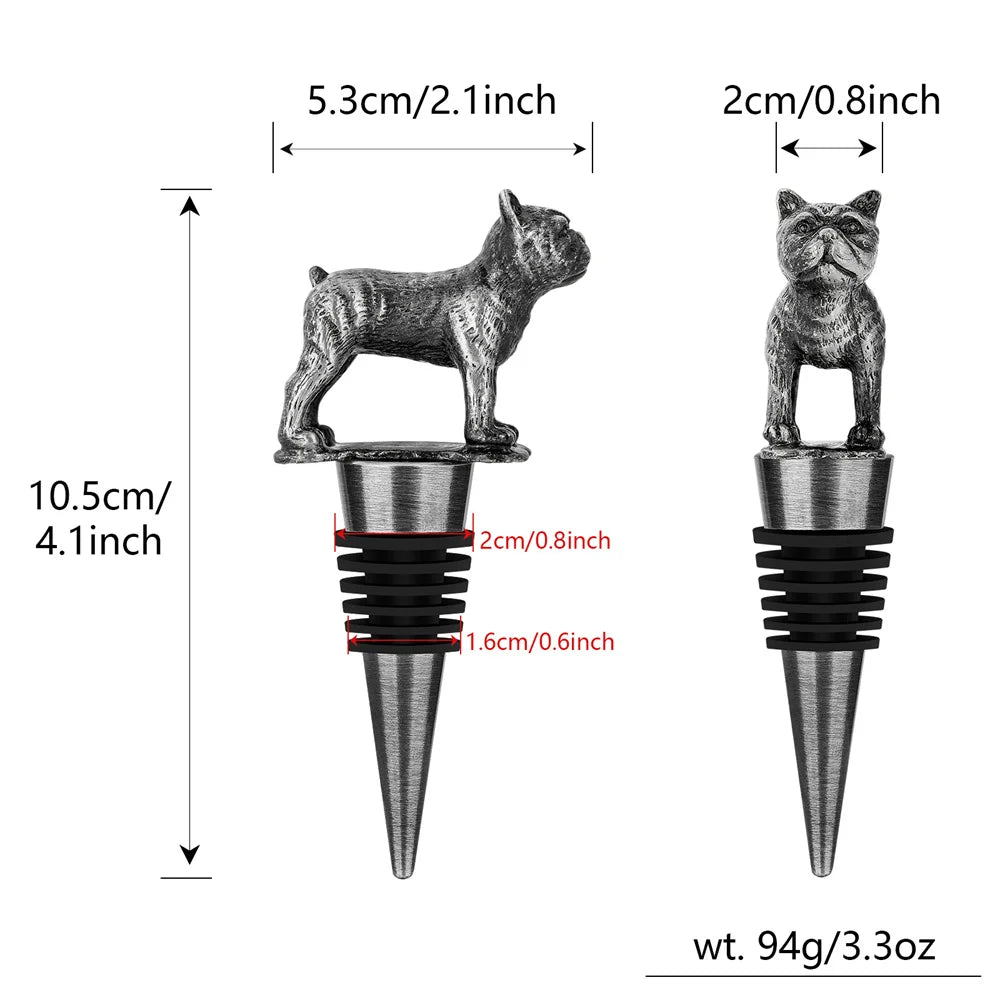 Paws & Pour  Luxury Pet Bottle Stoppers for Wine Lovers