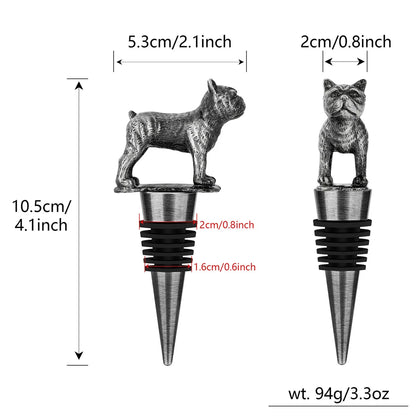 Paws & Pour  Luxury Pet Bottle Stoppers for Wine Lovers