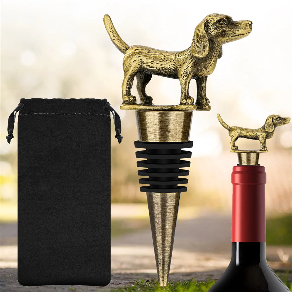 Paws & Pour  Luxury Pet Bottle Stoppers for Wine Lovers