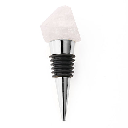 The Gem Stopper Irregular Quartz Crystal Wine Cork for Bars & Gifts