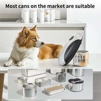 Effortless Edge  Automatic Can Opener with USB Charging